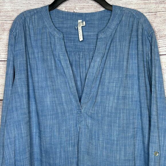 Seafolly Women's Basics Boyfriend Beach Cotton Shirt Cover Up Size Small - Picture 12 of 12